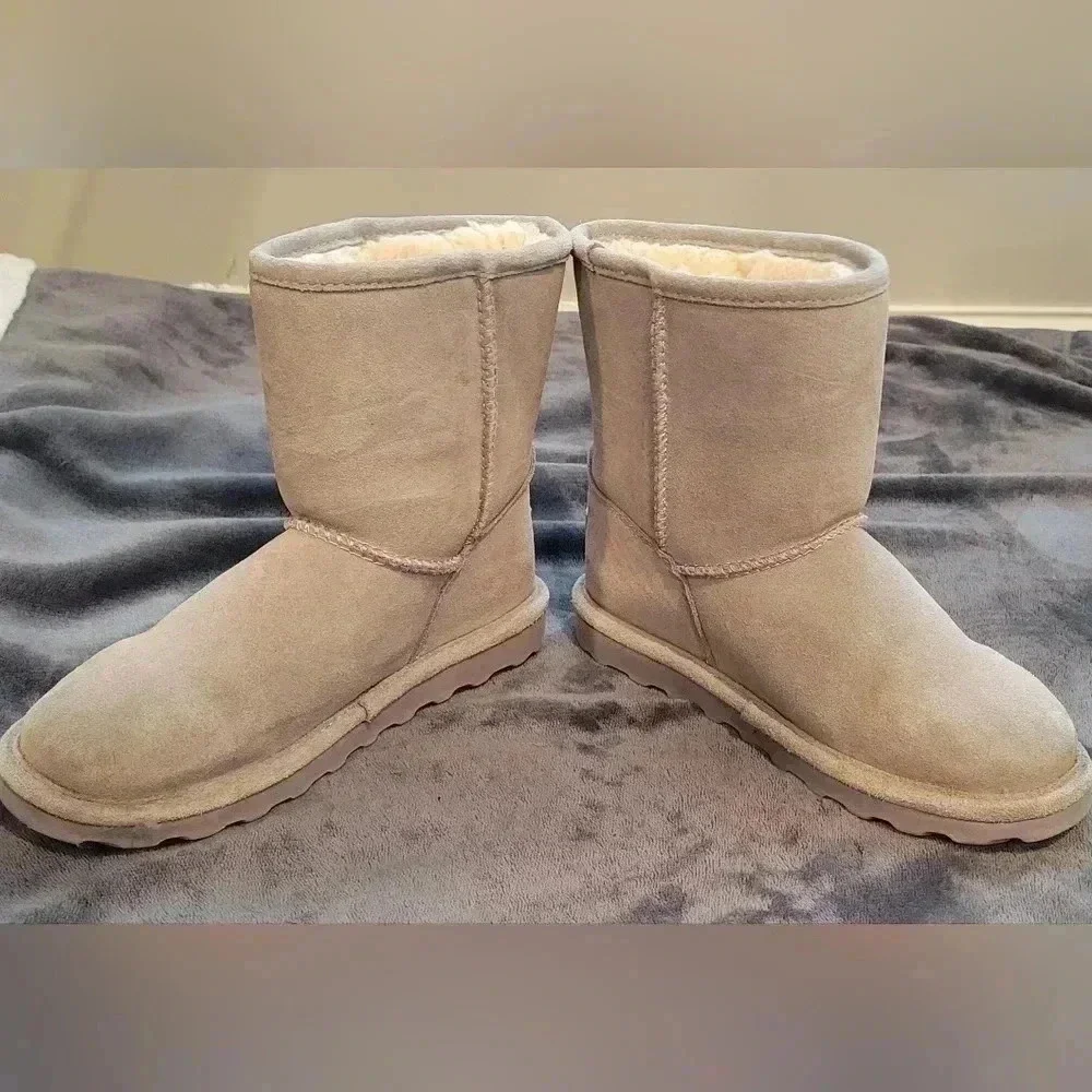 Bearpaw Eva Never Wet Sheepskin Winter Boots,Lavender US Womens Size 5.5/ Kids 3